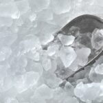 Ghiaccio tritato pronto da usare nelle bevande