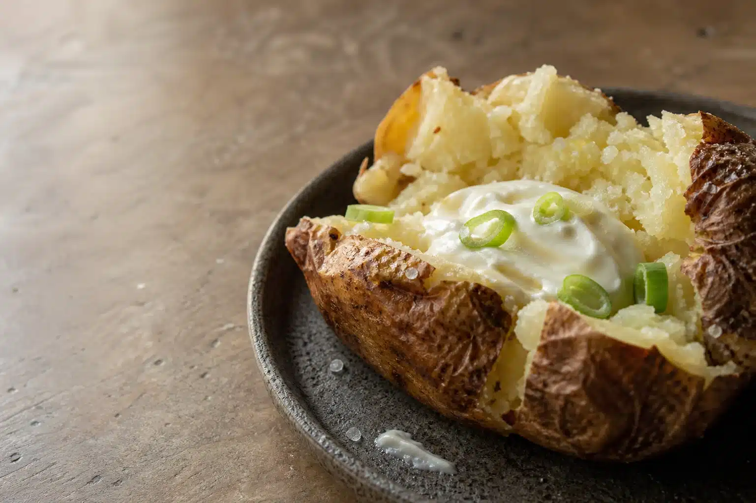 Patate farcite con Bimby® e friggitrice ad aria