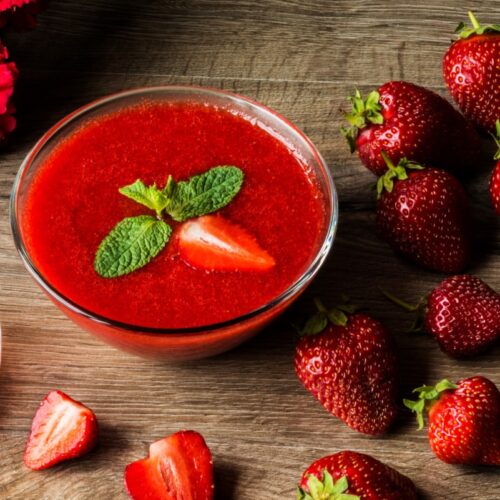 Salsa di fragole con Bimby®, pronta in 15 minuti